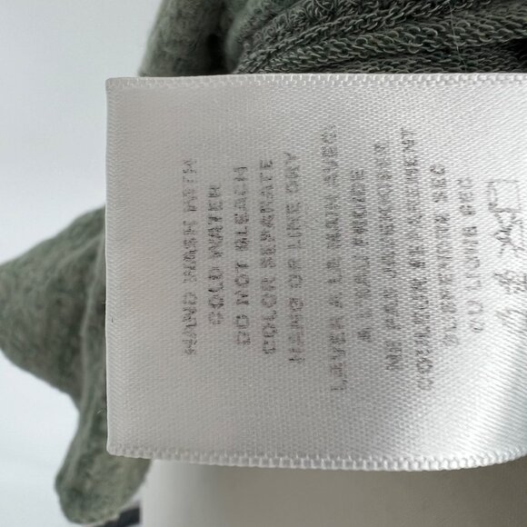 Eri + Ali Anthropologie Ruffle Sleeve Jersey Knit Top Green Size Small - Picture 10 of 11